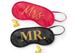 Miega masku komplekts "Mr & Mrs"