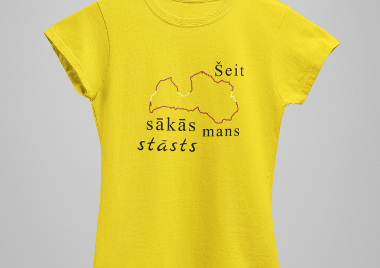 Sieviešu t-krekls "Mans stāsts"