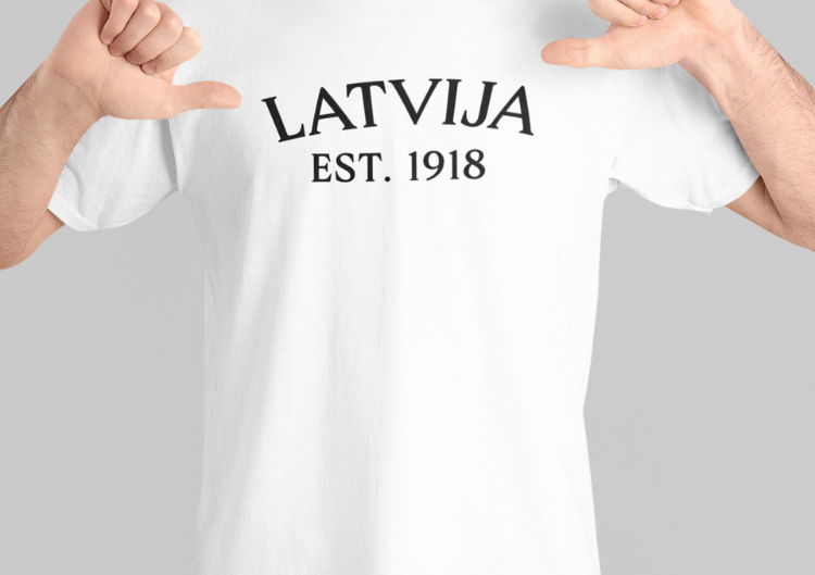 T-krekls "Latvijas vārds"