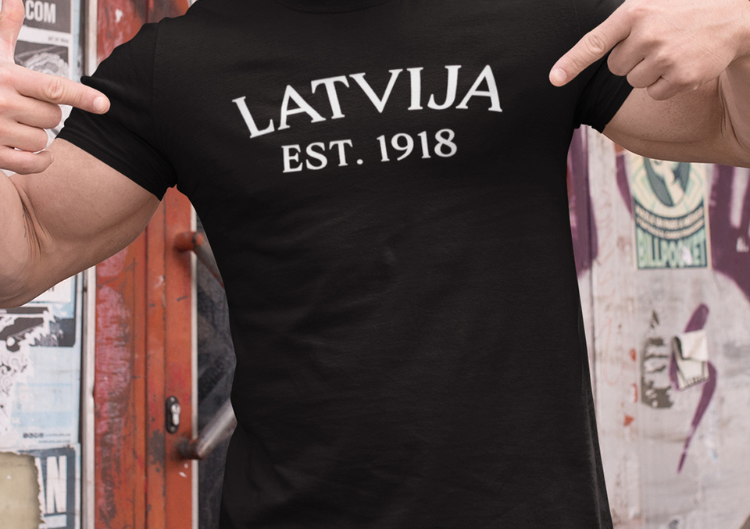 T-krekls "Latvijas vārds"