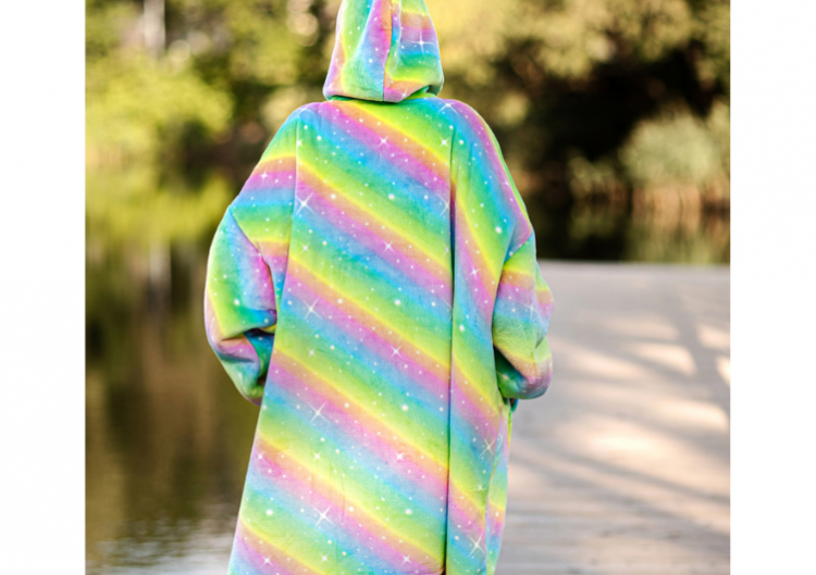 BARAMOOR džemperis - pleds "Rainbow"