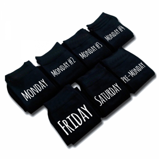 Zeķu komplekts "Monday again"