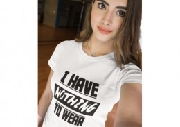 Sieviešu T-krekls "Nothing to wear"