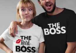 T-kreklu komplekts "The Boss couple"