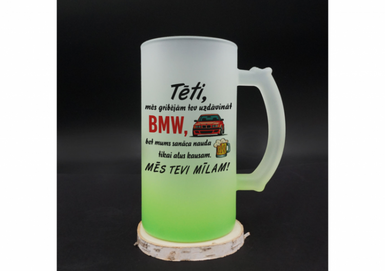 Alus kauss "Gribējām tev uzdāvināt BMW"