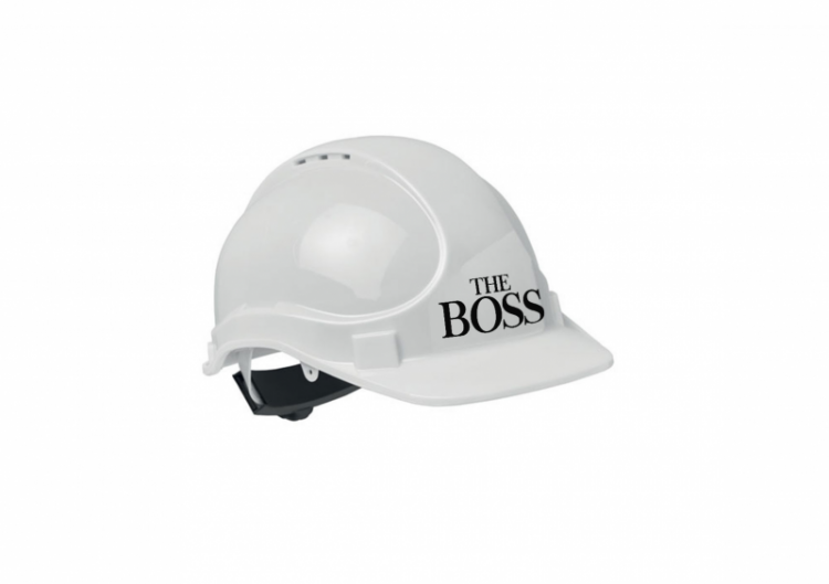 Celtniecības ķivere "The boss"