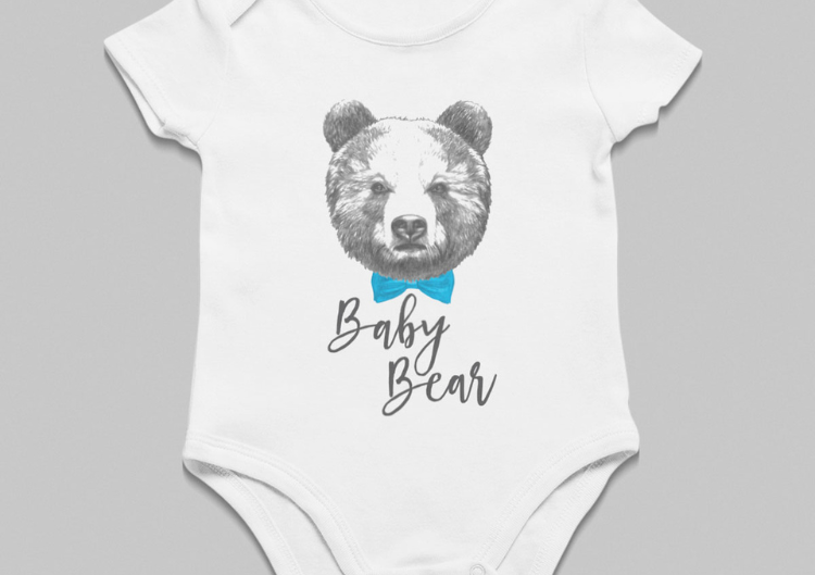 Zīdaiņu bodijs puisītim "Baby bear"