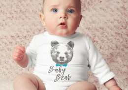 Zīdaiņu bodijs puisītim "Baby bear"