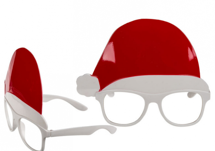 Ziemassvētku brilles "Cepure"