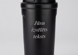 Metāla termo krūze "COLPO" ar jūsu iegravētu tekstu (400ml)