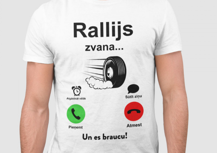 T-krekls "Rallijs zvana"