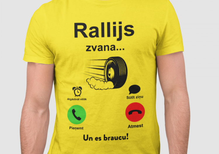 T-krekls "Rallijs zvana"