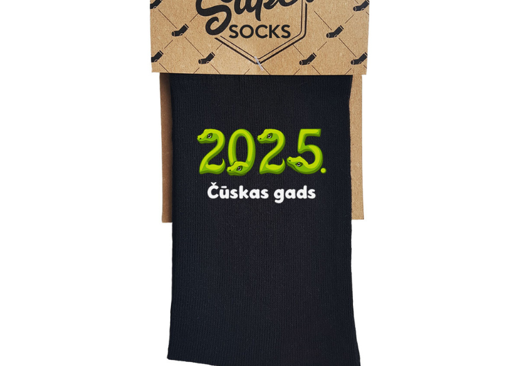 Zeķes "2025. - Čūskas gads"