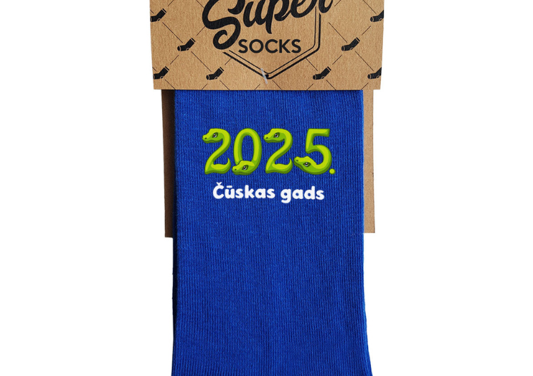 Zeķes "2025. - Čūskas gads"