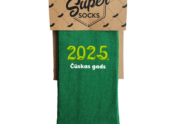 Zeķes "2025. - Čūskas gads"