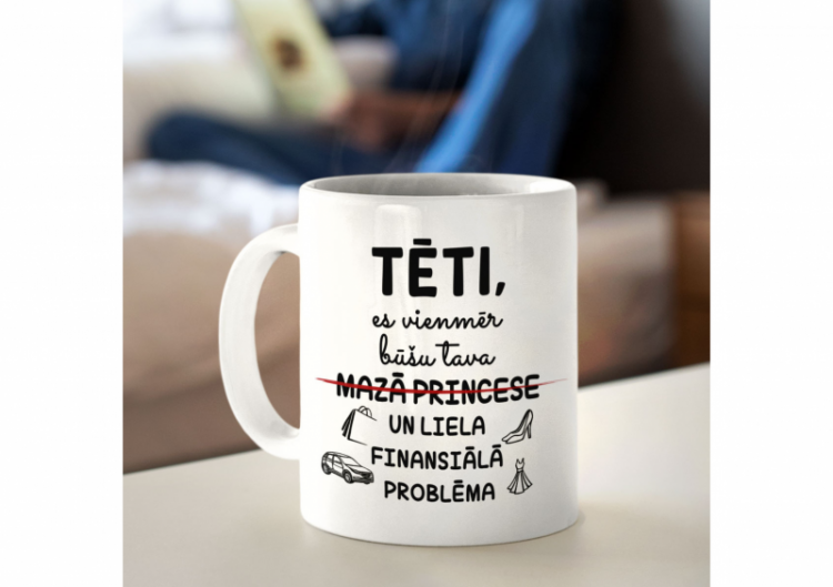 Krūze "Tēta finansiālā problēma"