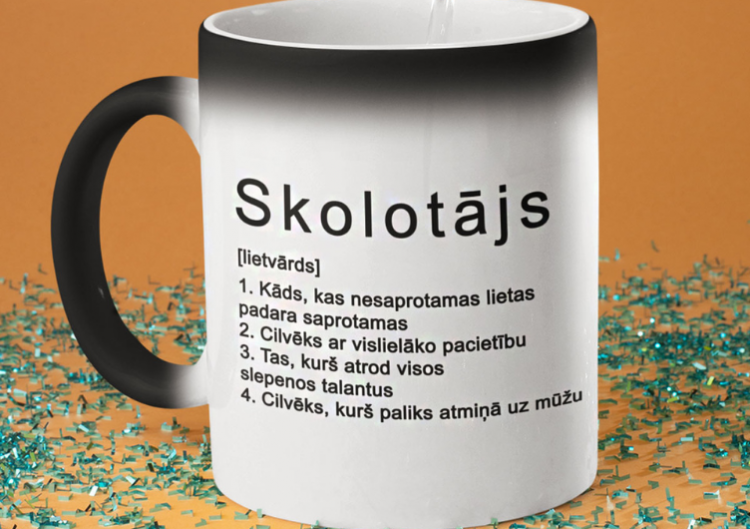 Krūze "Skolotāja apraksts".