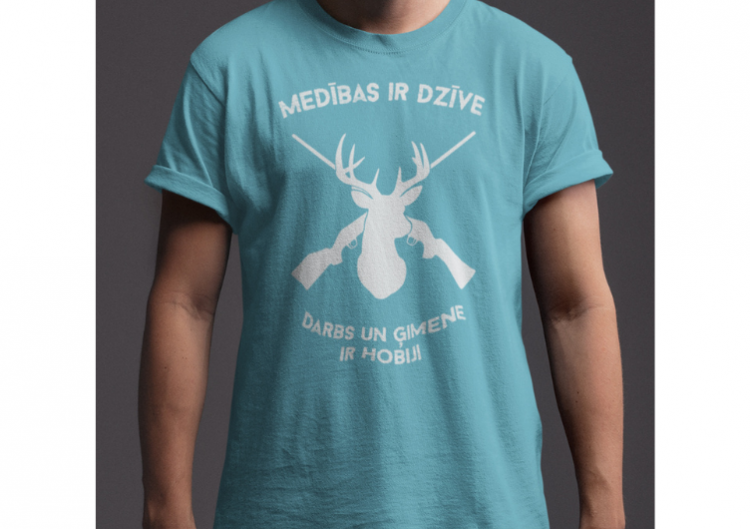 T-krekls "Medības ir dzīve"