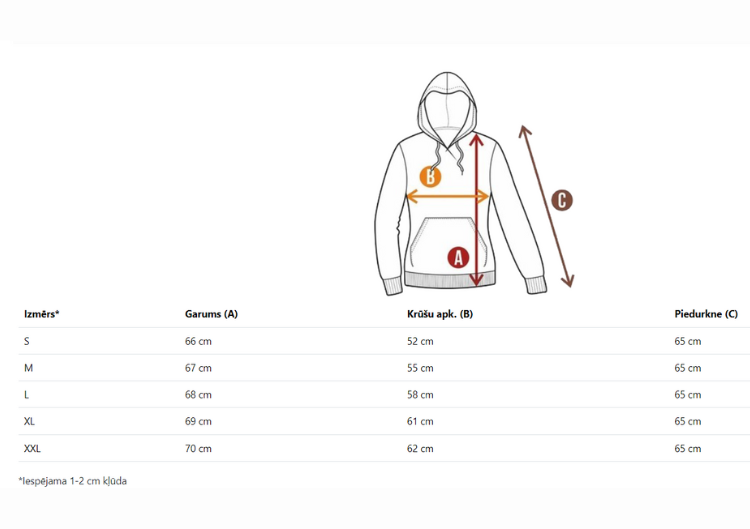 Džemperis ar Jūsu izvēlētu dizainu (ar kapuci)