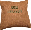 Aromātiskais spilventiņš ar Jūsu uzrakstu.
