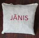 Aromātiskais spilventiņš "Jānis"